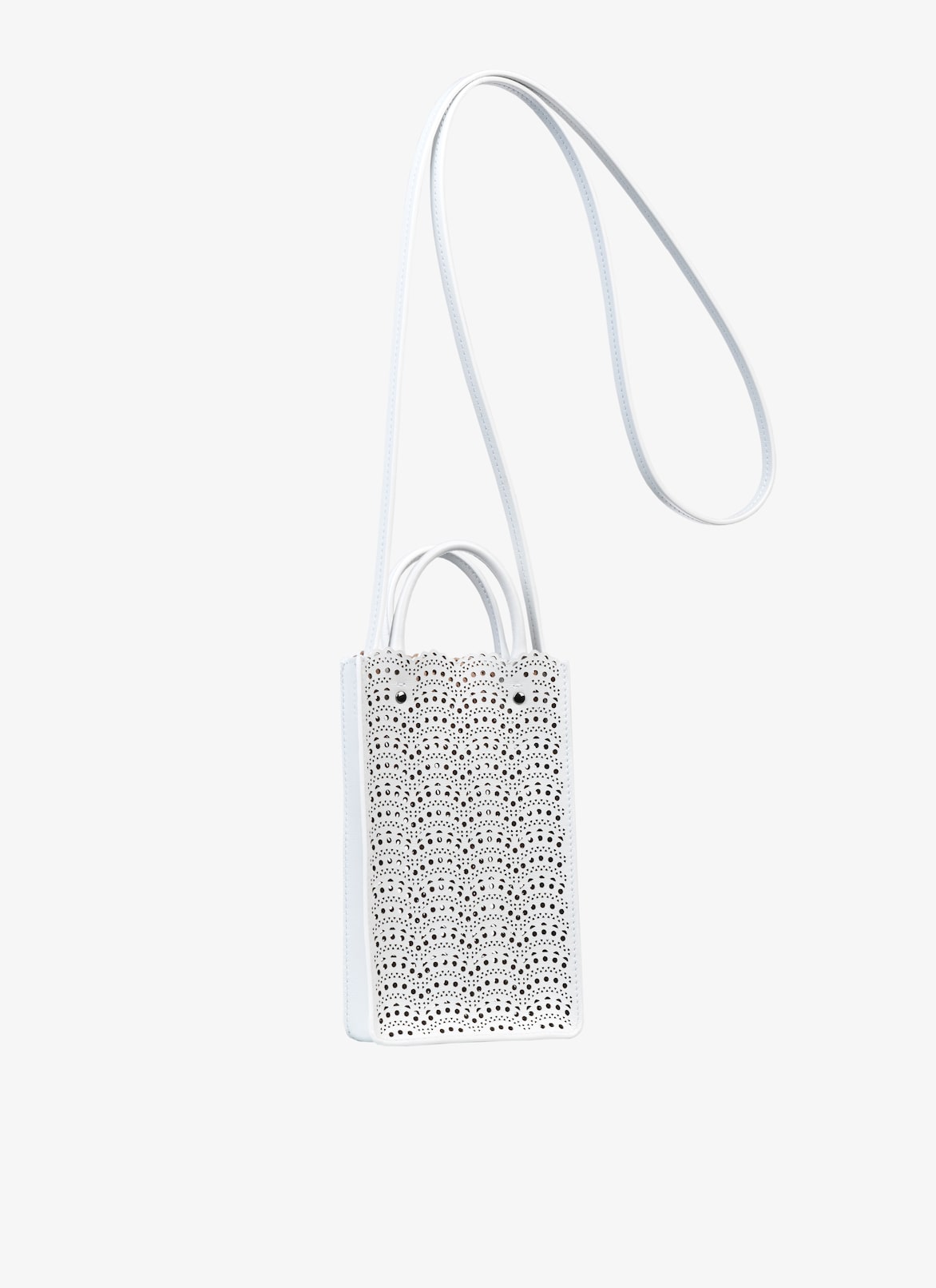 Phone Holder ALAÏA WHITE PHONE HOLDER